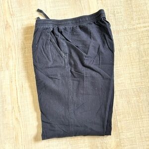 Lounge Pants Men's SZ 36 - 39 XL Blue solid design 100% cotton